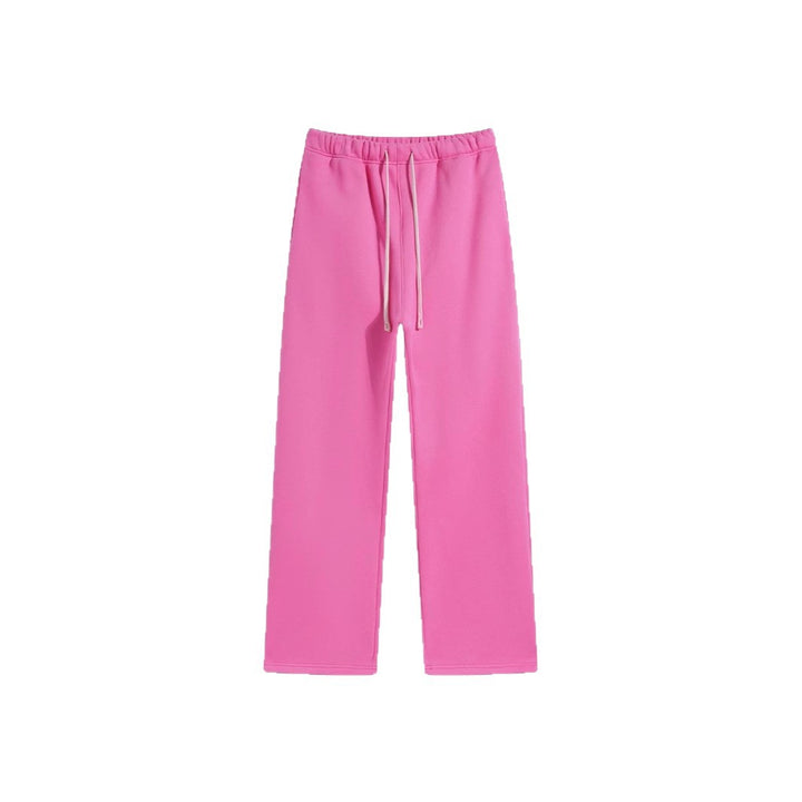 Women’s wide Relax sweatpants with elastic comfort waistband, contrasting drawstring, and straight leg Mune Fashion