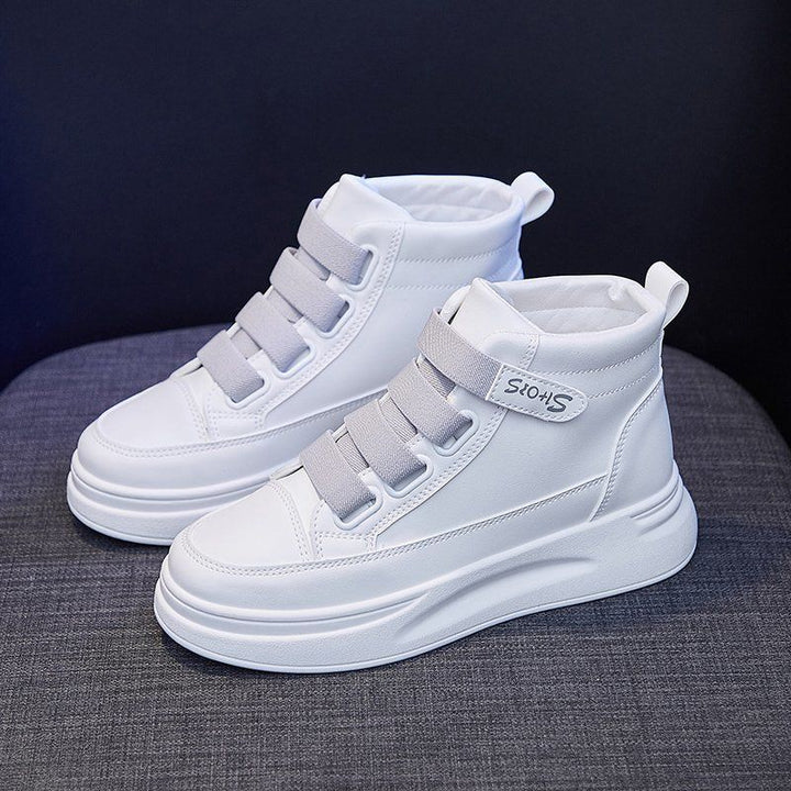 Women's High-Top Sneaker with Lightweight Design and Adjustable Straps Mune Fashion