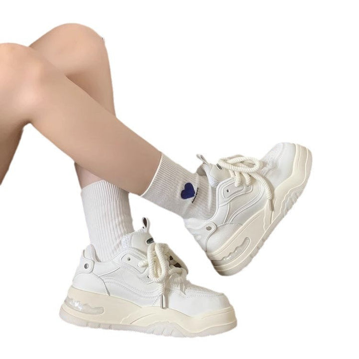 Ladies Trendy Chunky Sneakers with Sporty Design Mune Fashion