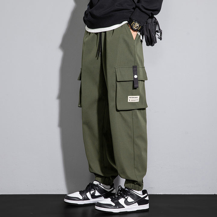 Men's Comfortable Cargo Pants with Multiple Pockets Mune Fashion