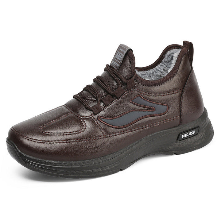 Women's Sporty Sheepskin Sneakers with Non-Slip Sole Mune Fashion