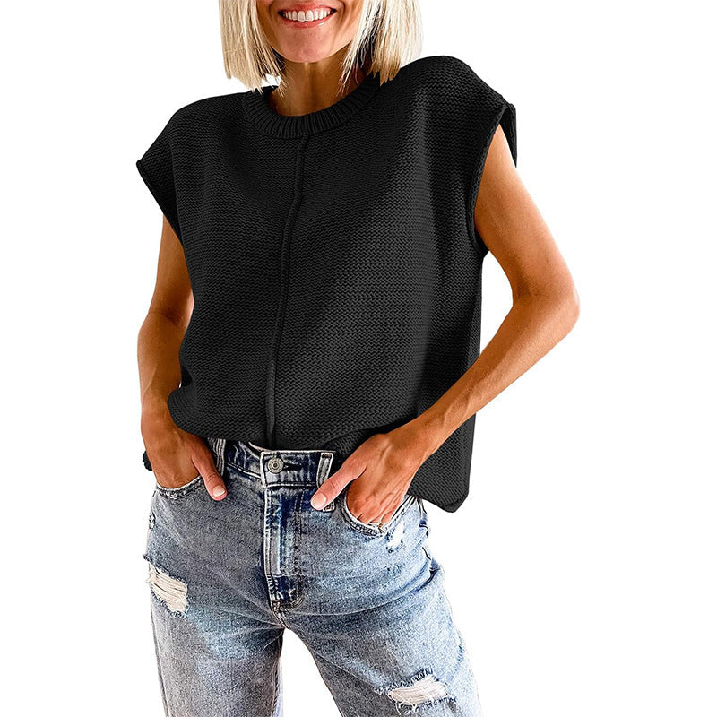 Women's Knit Top Mune