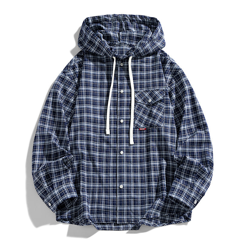 Women's Hooded Shirt Mune Fashion