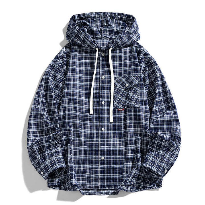 Women's Hooded Shirt Mune Fashion