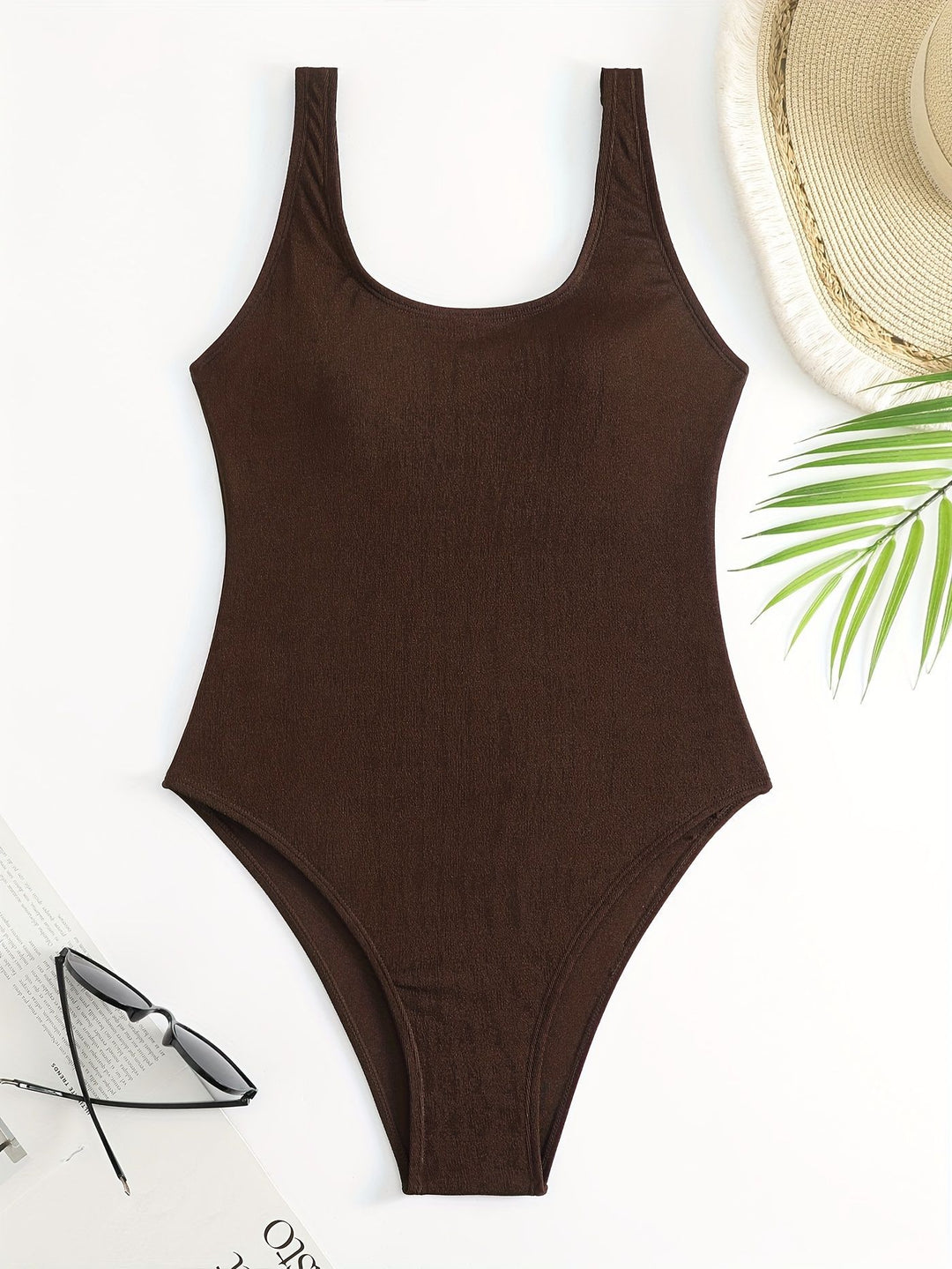 Women's One-Piece Swimsuit with Elegant Back Detail Mune Fashion