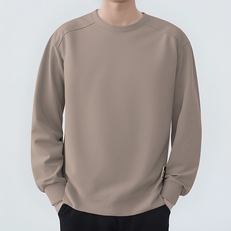 Men's Casual Oversized Sweatshirt with Raglan Sleeves and Brushed Interior Mune Fashion