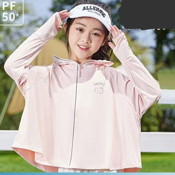 Girl Breathable UV Protection Jacket Mune Fashion