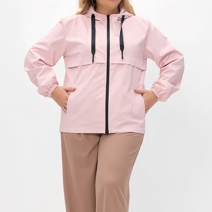 Women's Fashion Transitional Jacket with Hood