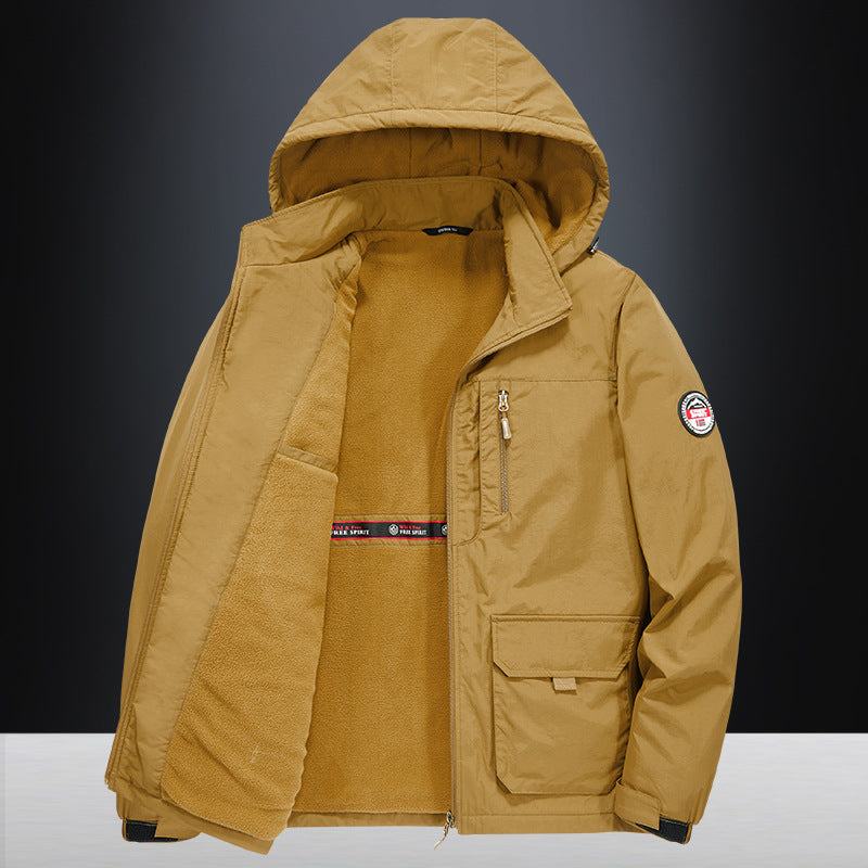 Men's Technical Transition Jacket with Fleece Lining Mune Fashion