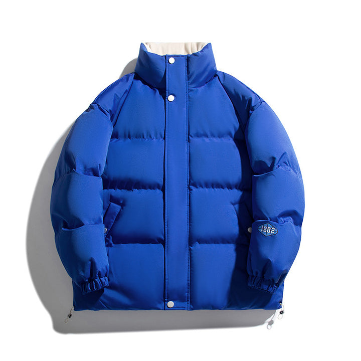 Unisex padded sleeveless quilted jacket with high stand-up collar, thermal insulation and drawstring hem Mune Fashion