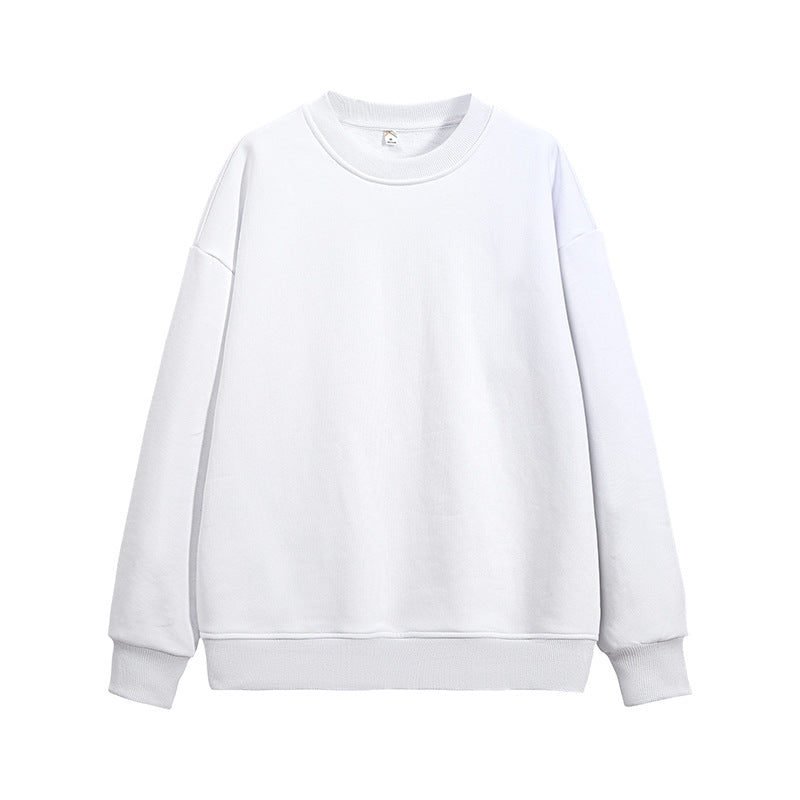 Unisex Oversize Crew Neck Sweatshirt made from heavy cotton blend with ribbed hem and raglan sleeves Drune
