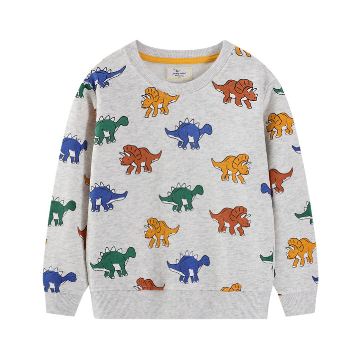 Boys sweatshirt with cheerful dinosaur motif Mune Fashion