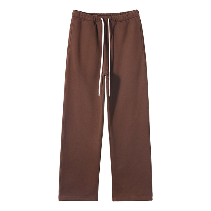 Women’s wide Relax sweatpants with elastic comfort waistband, contrasting drawstring, and straight leg Mune Fashion