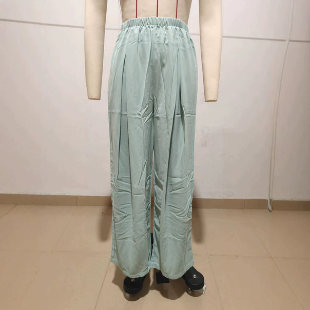 Women's Breezy and Comfortable Palazzo Pants Mune Fashion