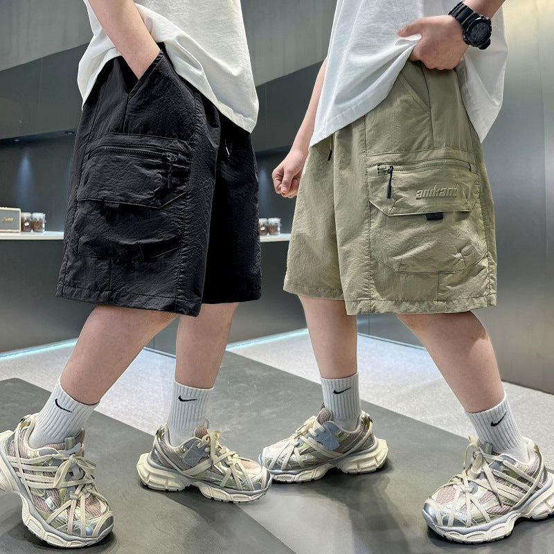Men's Leisure Shorts with Numerous Pockets Mune Fashion