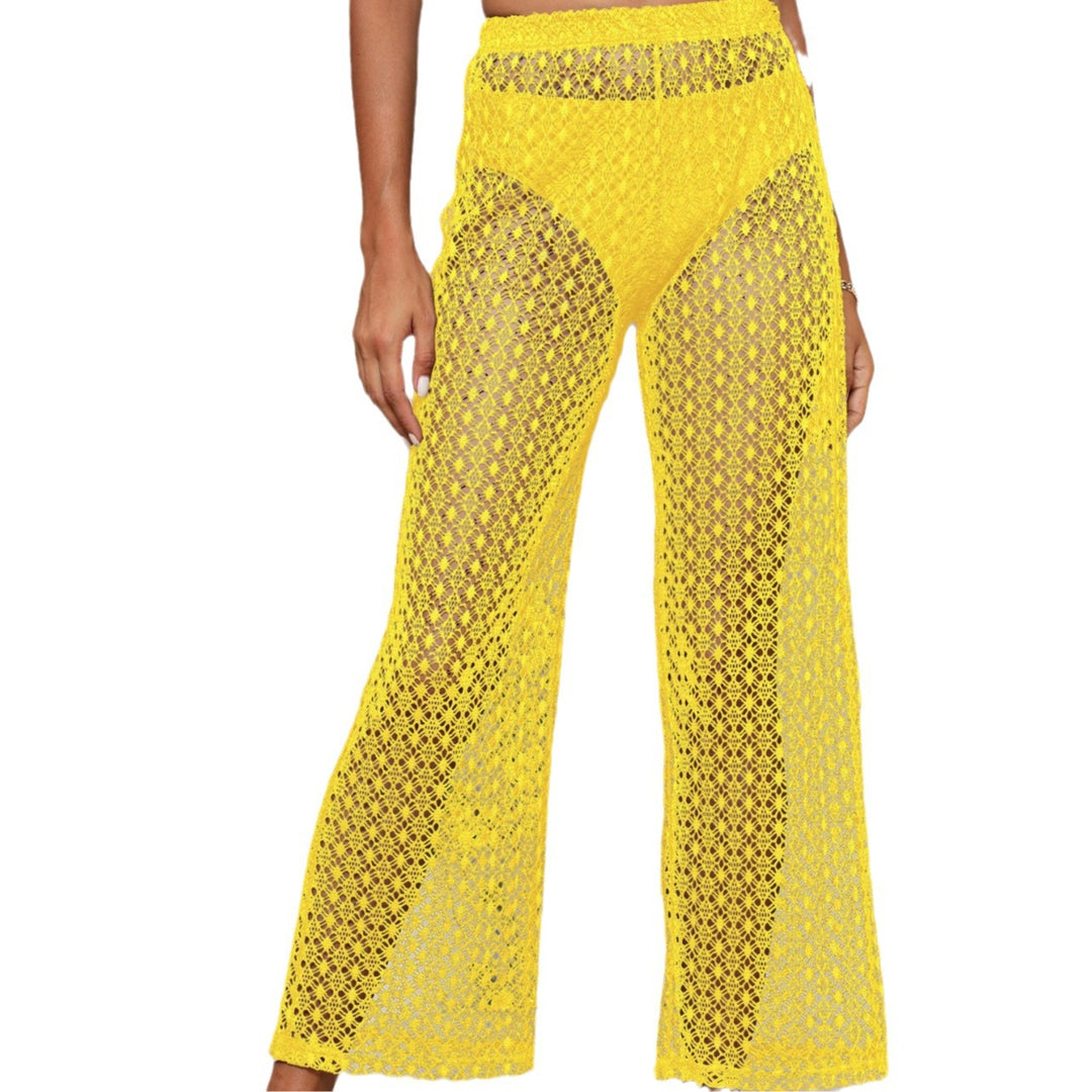 Women's Crochet Beach Pants Mune Fashion