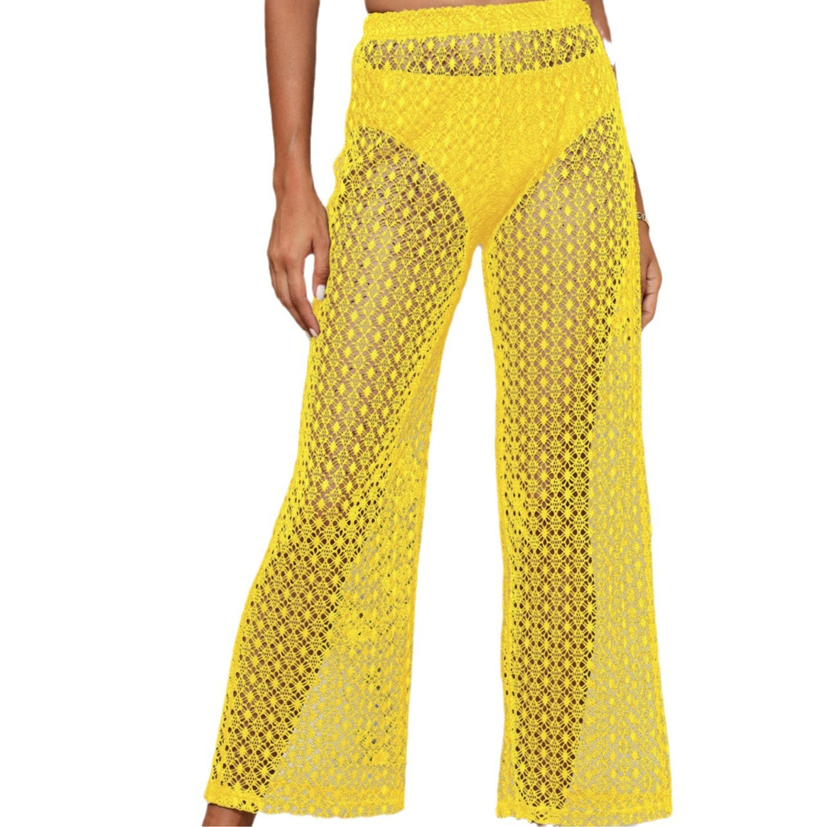 Women's Crochet Beach Pants Mune Fashion
