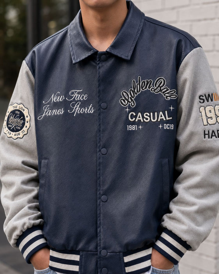 Men's Casual Bomber Jacket Mune Fashion