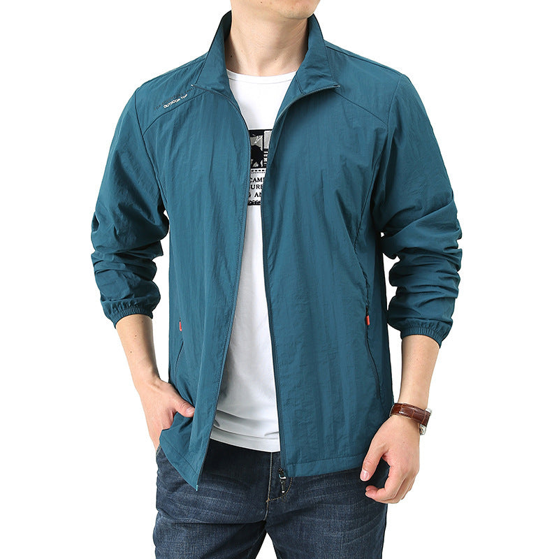 Men's Lightweight Outdoor Jacket with Practical Pockets Mune Fashion