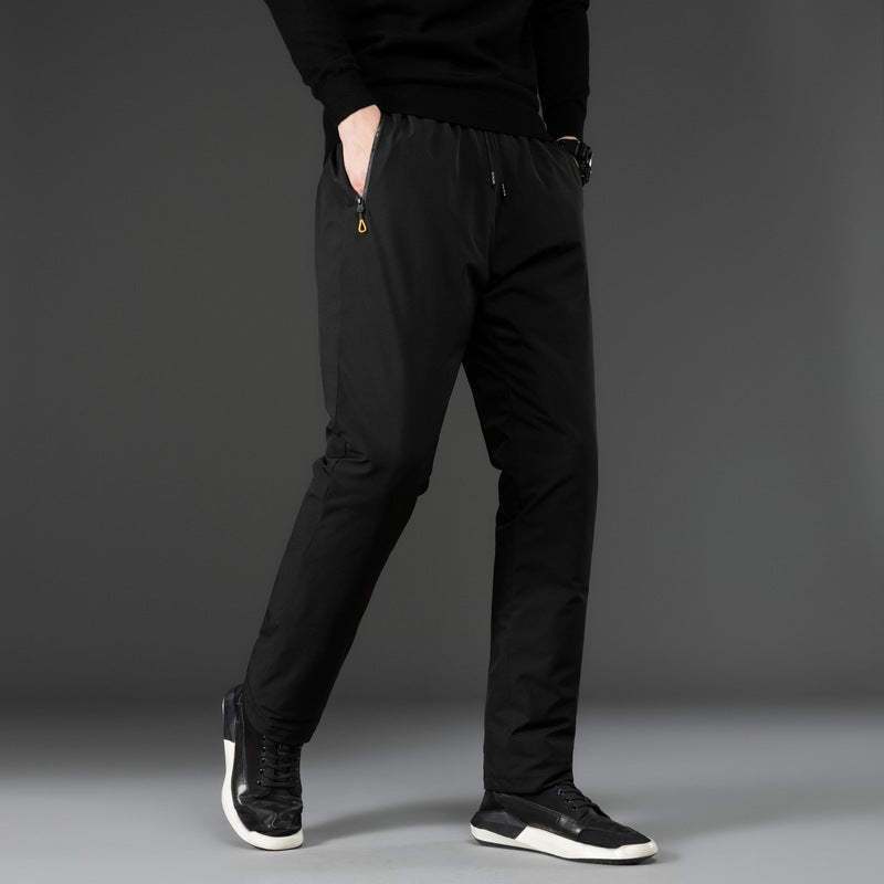 Men's Technical Jogging Pants with High Comfort Waistband, Tapered Cut and Stretch Fabric Mune Fashion