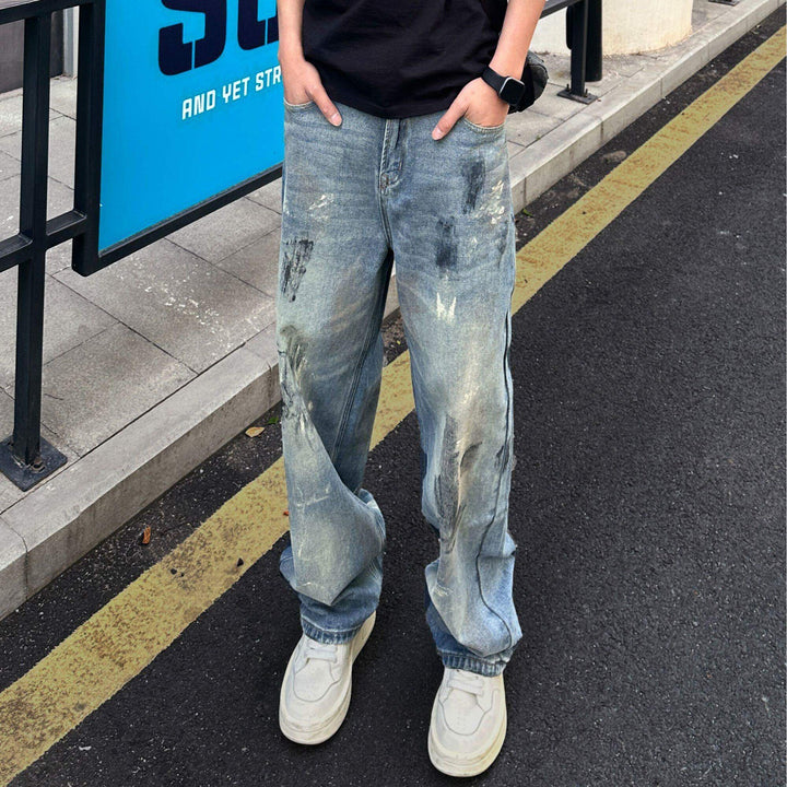 Men's Fashion Baggy Jeans Mune Fashion