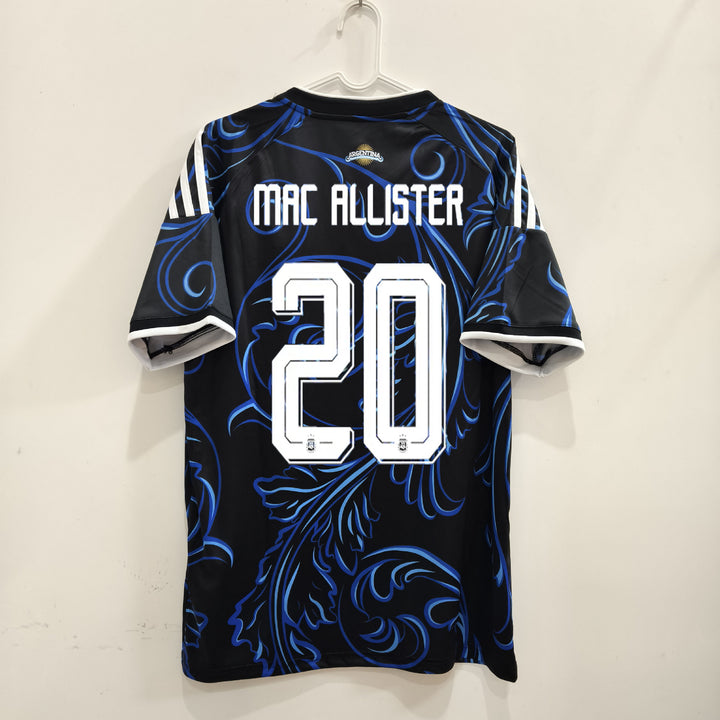Unisex official player jersey with name print and baroque allover print Mune Fashion