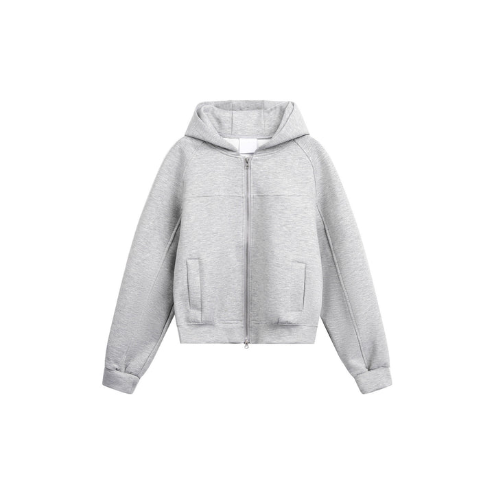 Women's Sporty Hoodie Sweat Jacket Mune Fashion