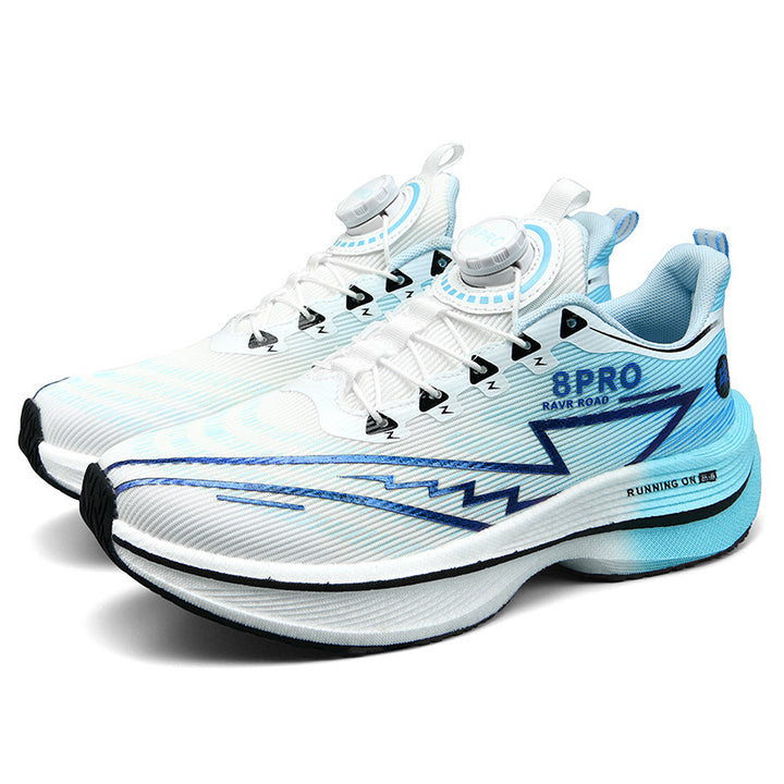 Men's Cushioning Road Running Shoes with BOA Closure and Reactive Platform Sole Mune Fashion