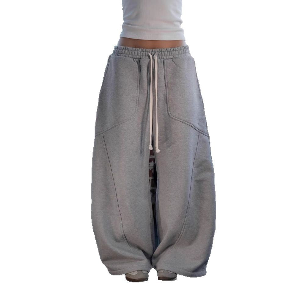 Men High Waist Relaxed Fit Jogging Pants Mune