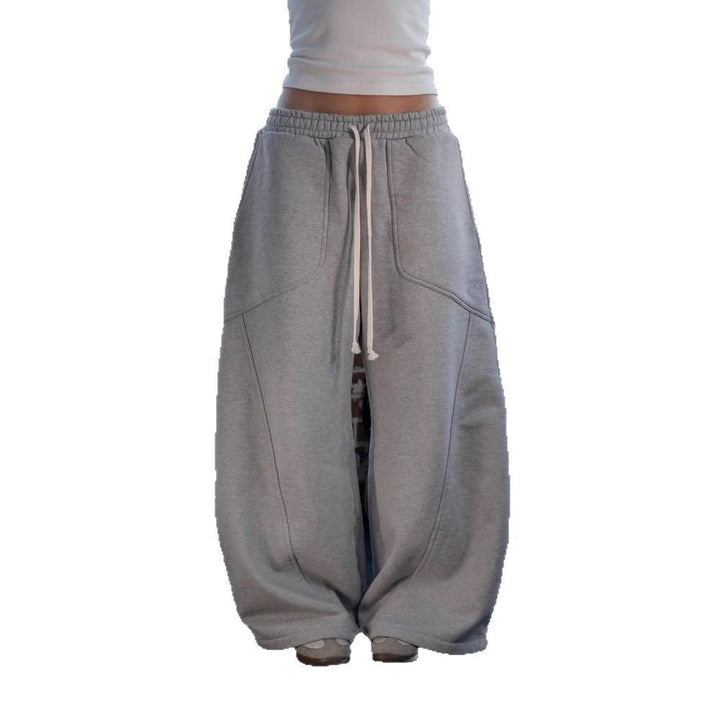 Men High Waist Relaxed Fit Jogging Pants Mune