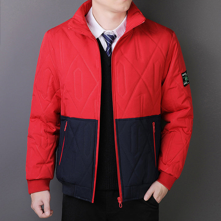 Men's urban transition jacket with textured design Mune Fashion