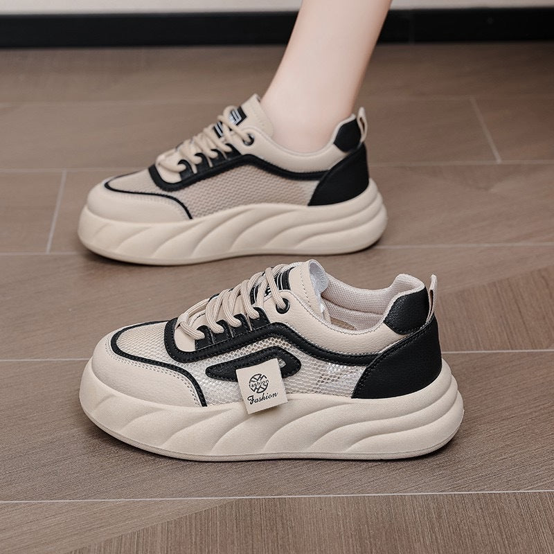 Women's fashionable sneakers with breathable mesh and comfortable sole Mune Fashion