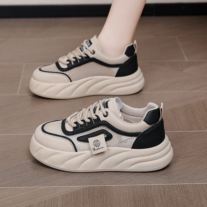 Women's fashionable sneakers with breathable mesh and comfortable sole Mune Fashion