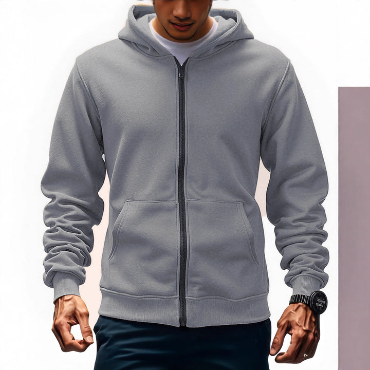 Men's Fashion Hooded Jacket with Practical Pockets Mune Fashion