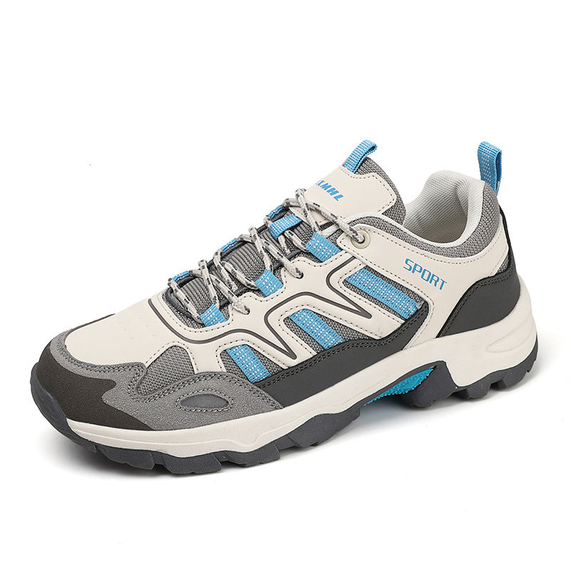 Men's rugged outdoor sneaker with grippy multi-terrain profile sole and padded comfort collar Mune Fashion