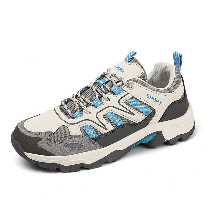 Men's rugged outdoor sneaker with grippy multi-terrain profile sole and padded comfort collar Mune Fashion