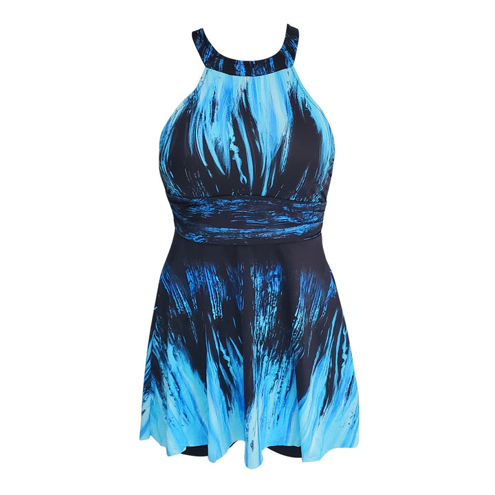 Ladies sporty swimsuit with skirt design Mune Fashion