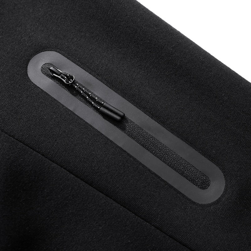 Men's sporty hoodie jacket with practical zippered pockets Mune Fashion