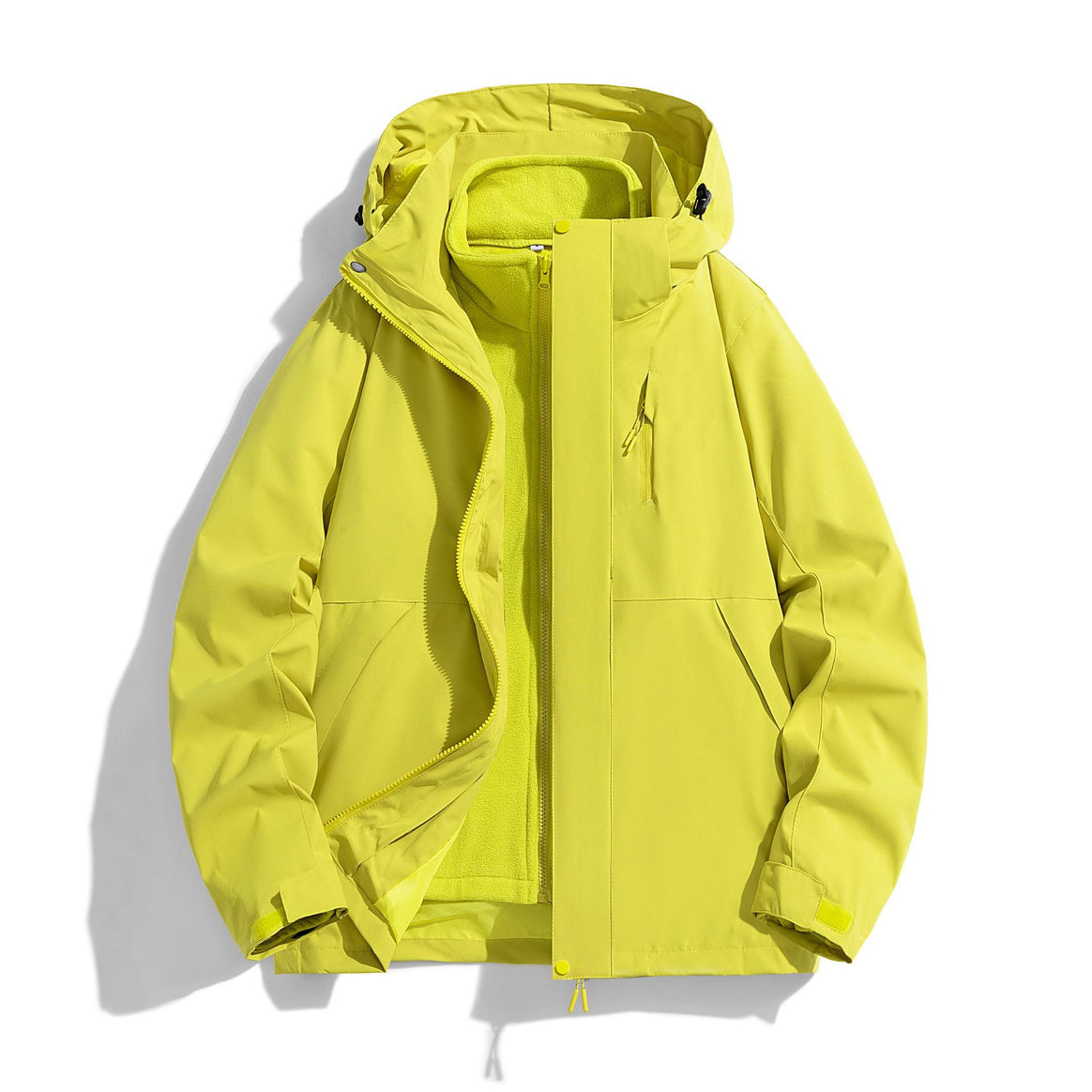 Men's Urban Functional Parka with Fleece Lining and Hood Mune Fashion