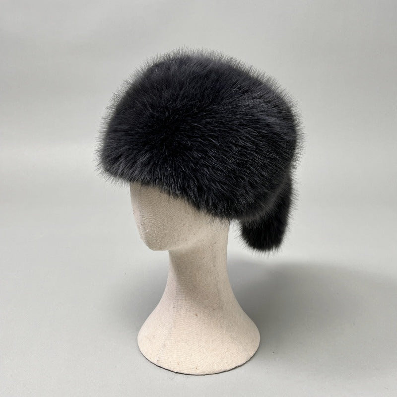 Ladies Luxurious Faux Fur Ushanka with Ear Flaps and Soft Lining Mune Fashion