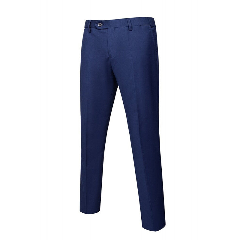 Men's Elegant Tailored Three-Piece Suit with Vest and Light Stretch Mune Fashion
