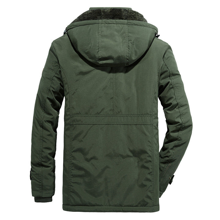 Men's Waterproof Outdoor Jacket with Fleece Lining Mune Fashion