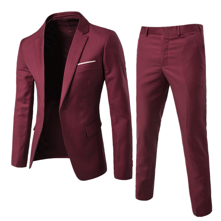 Men's fitted tuxedo jacket with shawl satin lapel and single-button cut Mune Fashion