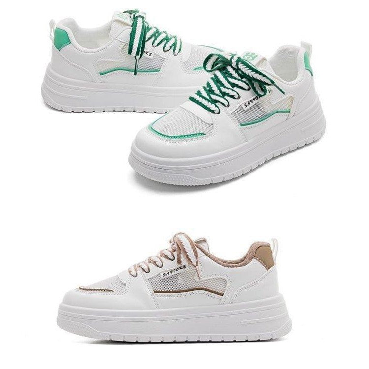 Ladies sporty sneakers with airy mesh surface and cushioning sole Mune Fashion