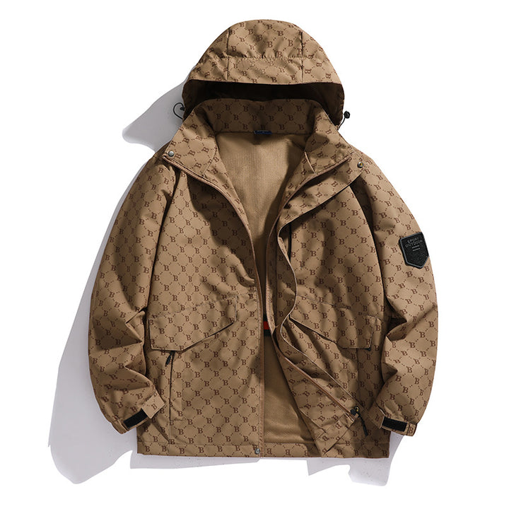 Men's water-repellent long leisure jacket Mune Fashion