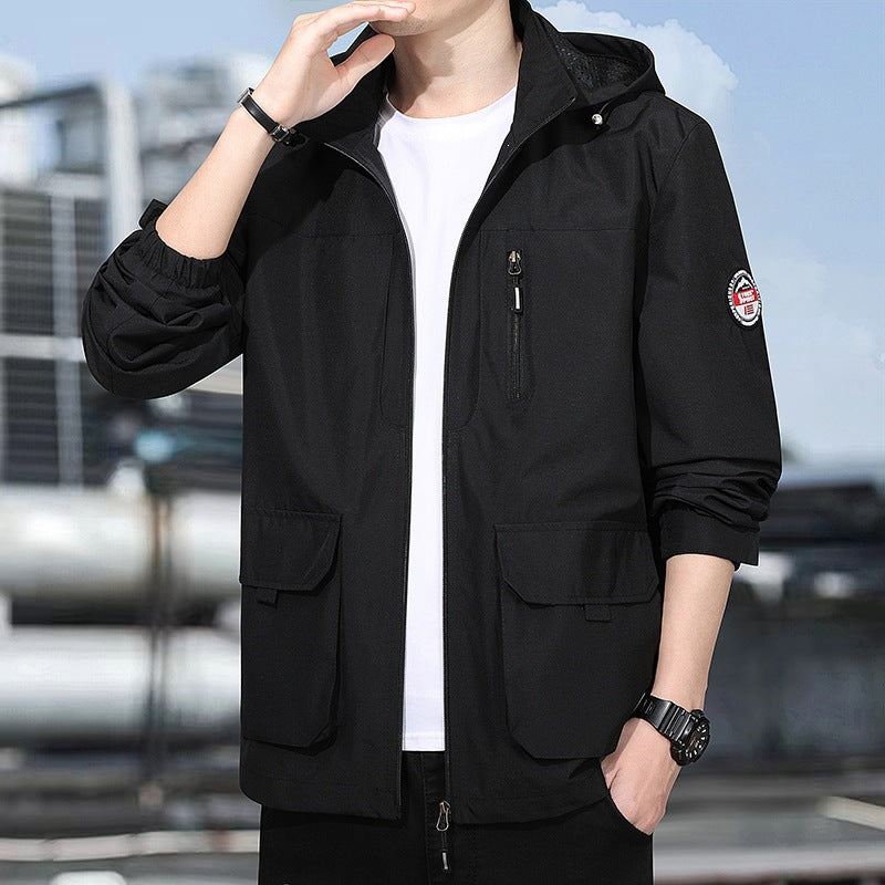Men's multifunctional jacket with hood Mune Fashion