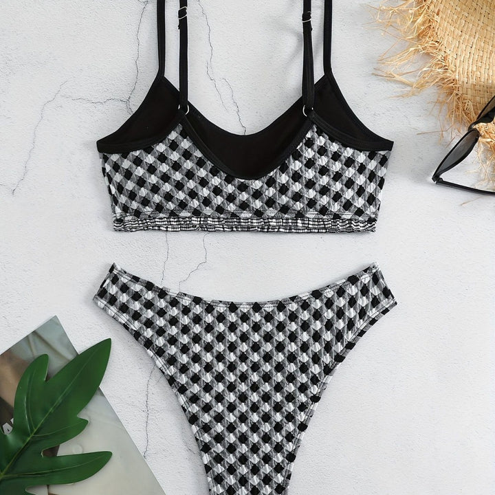 Women Casual Crop-Top Bikini Mune Fashion