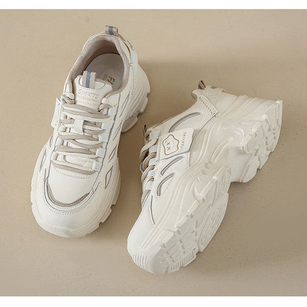 Women's Chunky Sneakers in modern design with breathable sole Mune Fashion