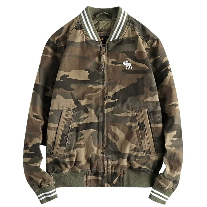 Men's Camouflage Bomber Jacket Mune Fashion
