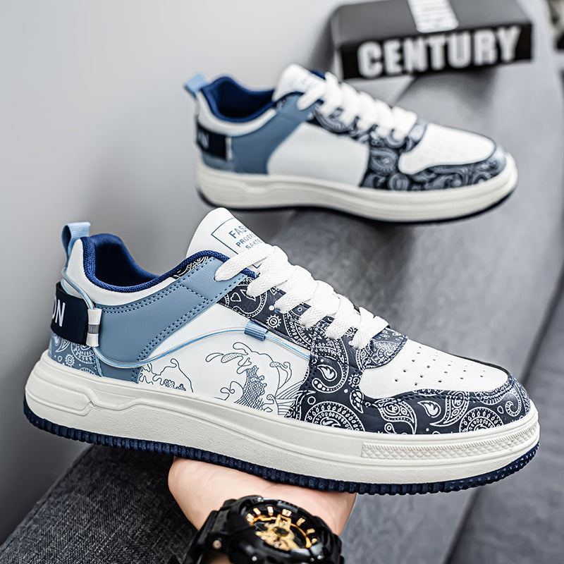 Women's Sneakers with Artistic Design and Soft Cushioning Mune Fashion